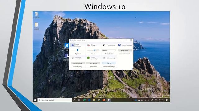 Windows 10 Tips - Windows Mobility Center смотреть онлайн