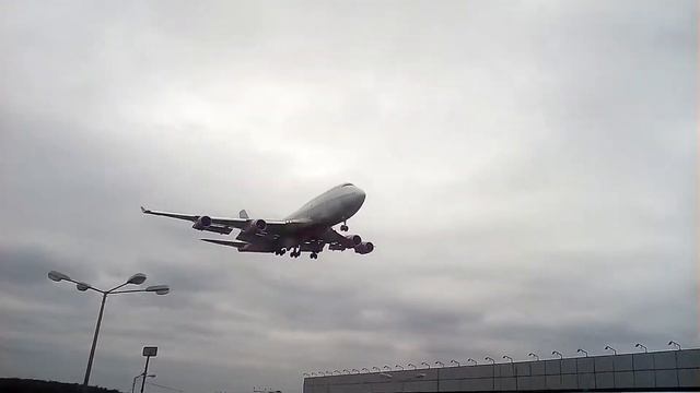 Посадка во Внуково 19.09.2016