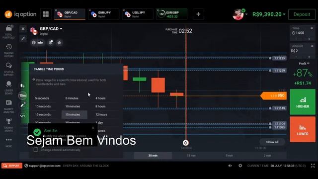 Iq Option ao vivo Operando e explicando 20/07/2020 смотреть онлайн