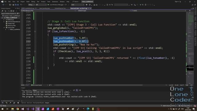 Embedding Lua in C++ Part 3: Meh... Just use Sol... смотреть онлайн