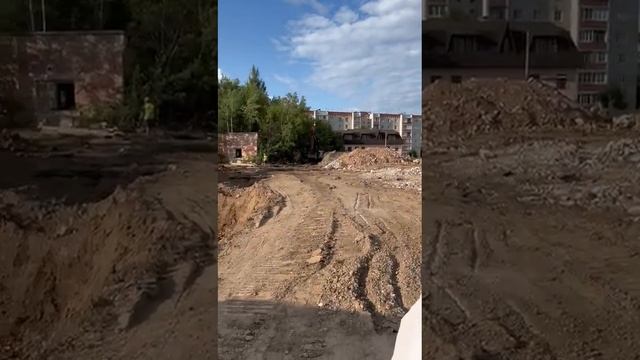 Устройство котлована. Калуга июль 2024