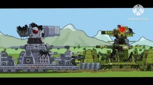 Карл 44 против Кв 44 - Гладиаторские бои - Мультики про танки