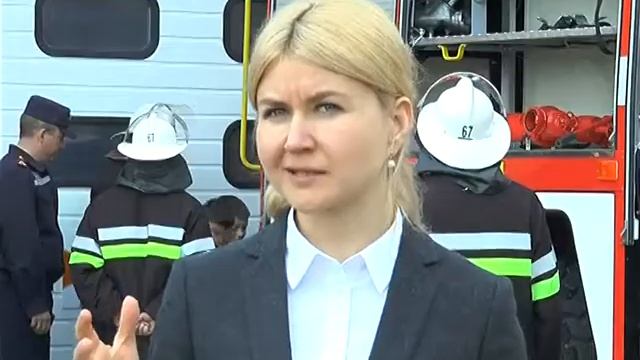 Новый пожарно-спасательный пост в Харьковском районе смотреть онлайн