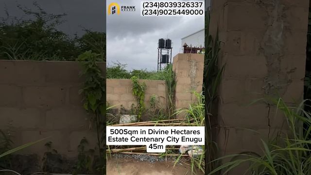 500sqm of land in a secure estate inside Centenary City Enugu with CofO.N45m #land #enuguproperties смотреть онлайн