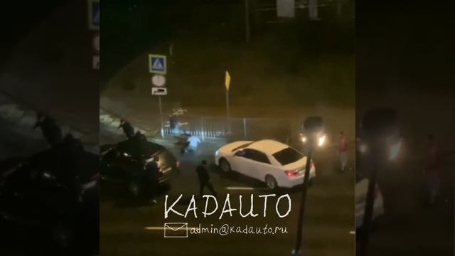 Видео инцидента на ул. 9 Апреля в Калининграде. смотреть онлайн