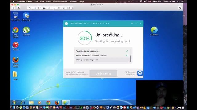 How to jailbreak iOS 8 4 with TaiG 2 1 3 + Cydia Substrate, iPhone 6 ON IOS 8 3 смотреть онлайн