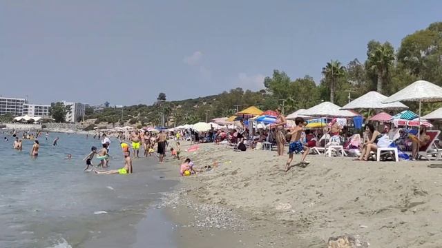 Кушадасы пляжный отдых. Пляж Пигела/Kusadasi Pygela Beach