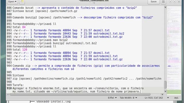 Comandos iniciais linux - parte 8 смотреть онлайн