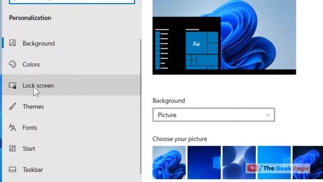 Change Lock Screen Background Picture on Windows смотреть онлайн