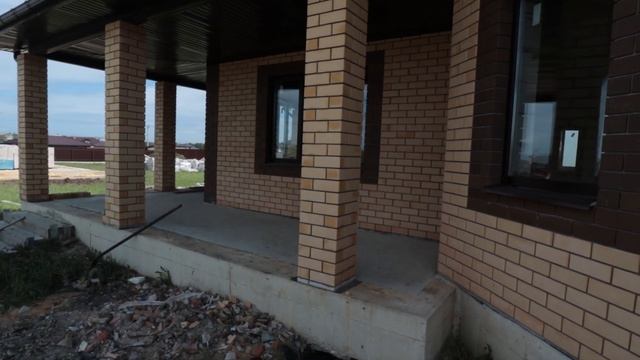 Двухэтажный дом 210 м.кв. в Липецкой области село Боринское смотреть онлайн