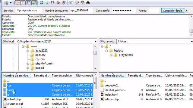 Filezilla Subir Proyecto смотреть онлайн