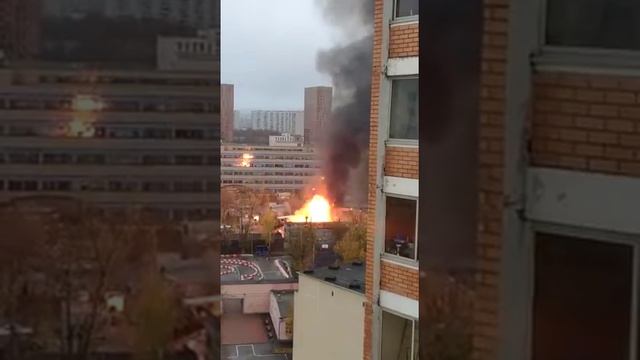пожар на юге москвы 2.11.2020 смотреть онлайн
