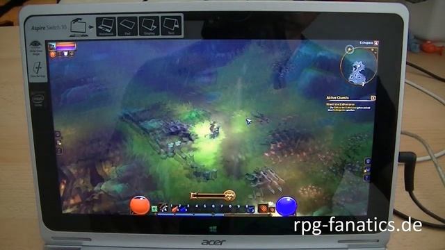 Acer Aspire Switch 10 Gaming Test смотреть онлайн