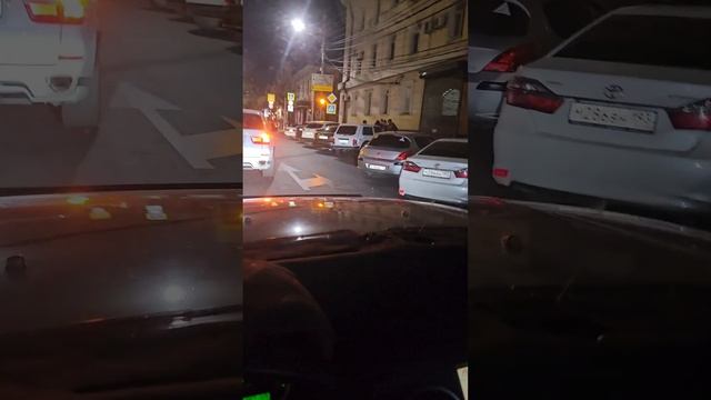 Город грехов, ул.Красноармейская ночью, Краснодар. смотреть онлайн