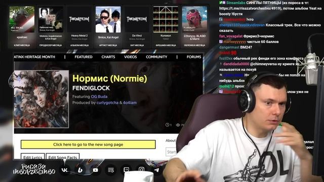 FENDIGLOCK, OG Buda - Нормис _ Реакция и разбор