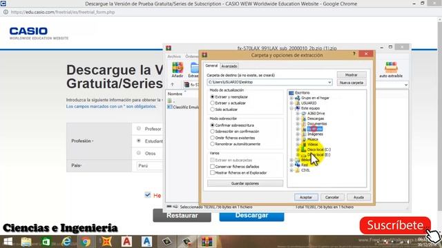 descargar e instalar Emulador de calculadora casio fx-991 LAX para PC en español смотреть онлайн