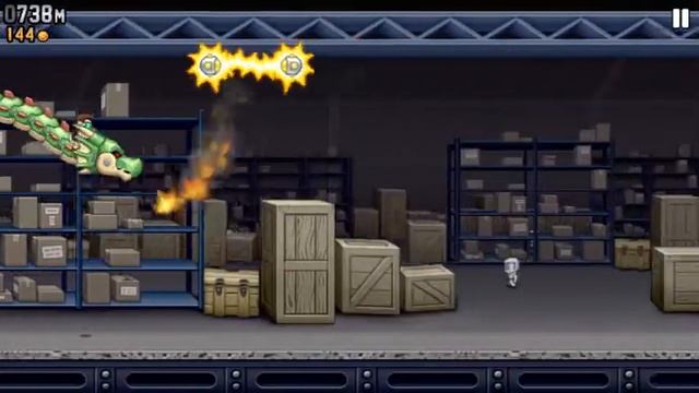 Jetpack Joyride (Win 8) Gameplay смотреть онлайн