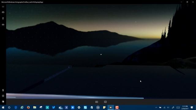 Windows 10 Creators Update Mixed Reality App Simulation смотреть онлайн