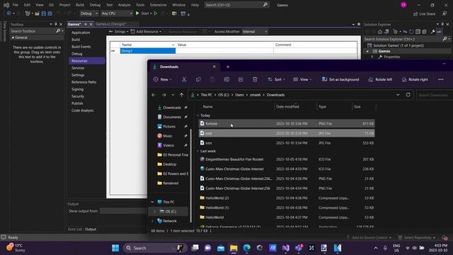 Intro to C# Visual Studio - Changing A PictureBox's Image смотреть онлайн