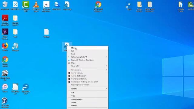 Add Settings to Right Click Desktop Menu Windows 10 смотреть онлайн