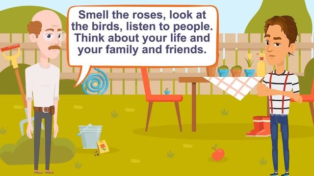 Practice English Conversation (Family life - grandpa and son) Improve English Speaking Skills смотреть онлайн