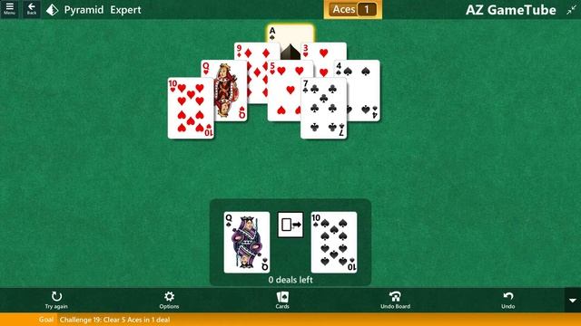 Microsoft Solitaire Collection 【Pyramid Expert Gameplay #295】 Amazing Windows Game 2020 Poker смотреть онлайн