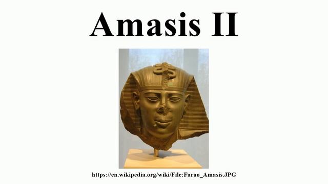 Amasis II смотреть онлайн