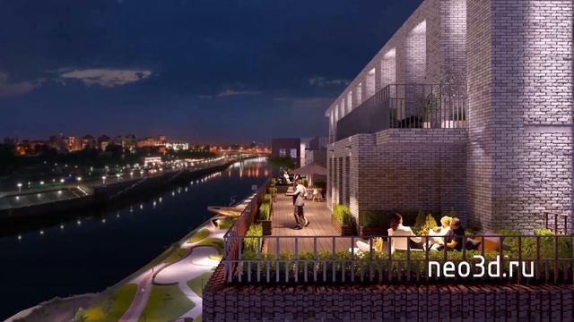 Облет Жилого Комплекса Европейский Берег, Тюмень