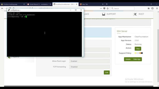 SSH ClearOS 7 смотреть онлайн