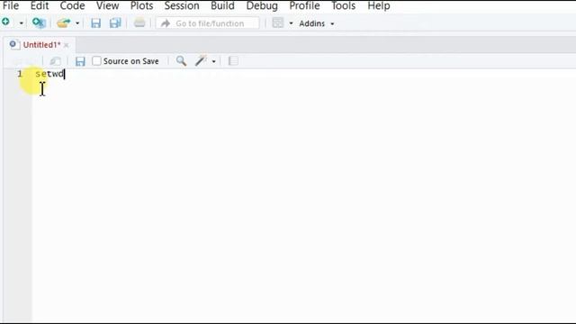 Set the Working Directory in R-studio смотреть онлайн