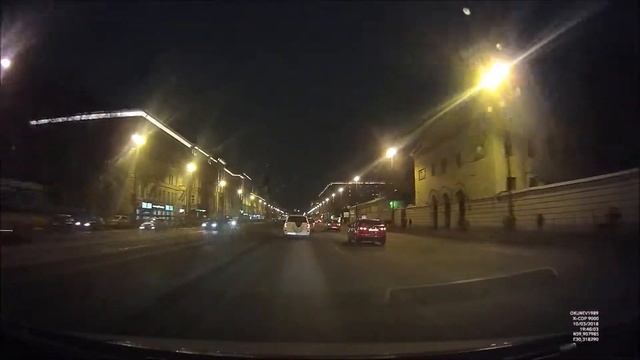 Поездка по Московскому проспекту от центра города до Благодатной улицы смотреть онлайн