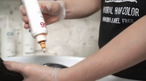 Нейтрализация зелени безаммиачной краской