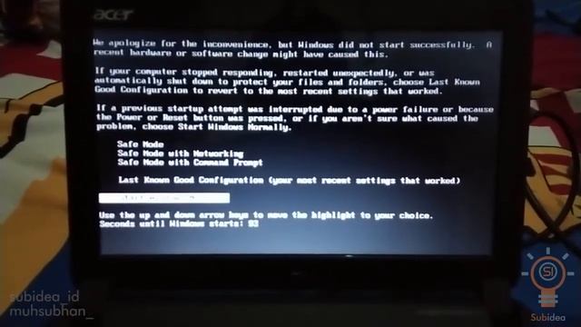 How to Fix Problems Starting Windows | Startup Cannot Booting Normally смотреть онлайн