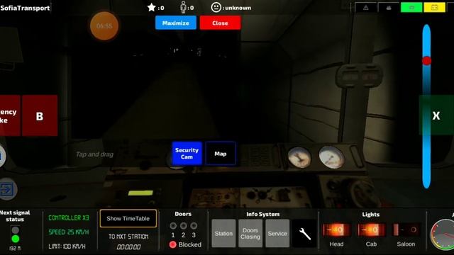 AG Subway Simulator PRO Android: Карам руски Номерной 81-717.2М смотреть онлайн