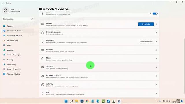 Windows 11 Home : How to turn on or off Tap with a single finger to single click Touchpad смотреть онлайн
