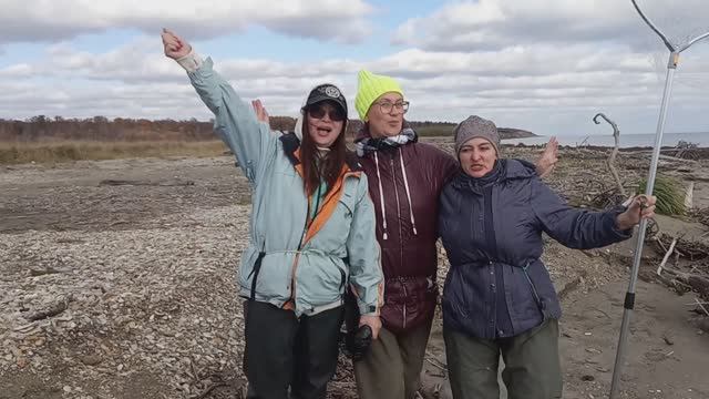 Мидии живые, река Урюм, Сахалин смотреть онлайн