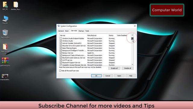 How to stop services in Windows 7/8/10 | #DisableServices | #systemServices | #stopWindowServices смотреть онлайн