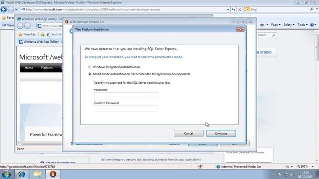 ASP.NET 4.0 Essential Skills Lesson 1-1: Install Visual Studio смотреть онлайн