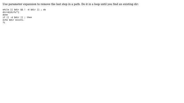 Unix & Linux: Go up one level from a nonexistent path (2 Solutions!!) смотреть онлайн