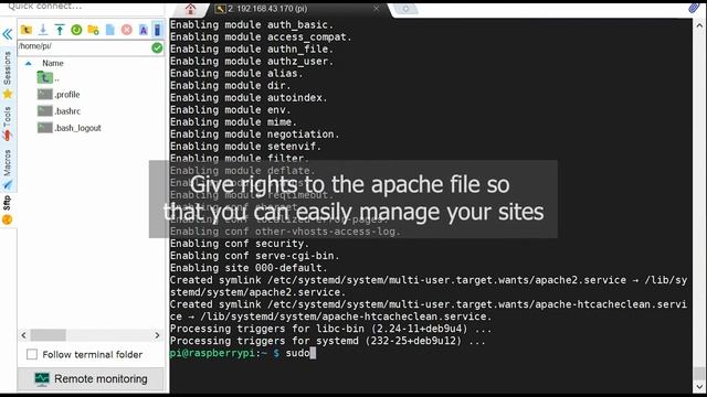 How to Install Apache Web Server on Raspberry Pi смотреть онлайн