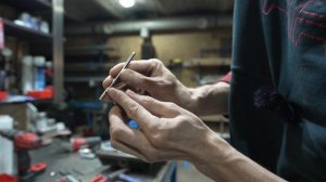 Мини пескоструй из продувочного пистолета своими руками.