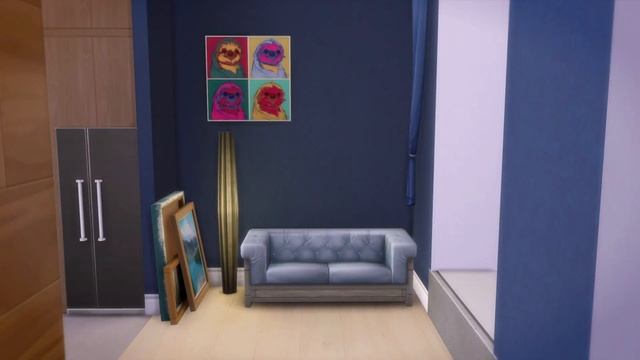 STYLISH STUDIO APARTMENT | Modern apartments #2 🏙 | The Sims 4 | Stop motion | No CC | смотреть онлайн