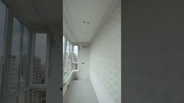 3д панели. Потолок ГКЛ, светильники под малярку￼ смотреть онлайн