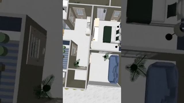 25X27 | 3D floor plan | 1 BHK house | opposite engineer смотреть онлайн