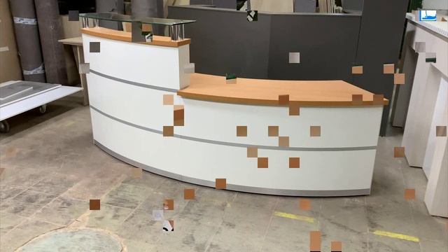 Стойка ресепшн LUNA смотреть онлайн