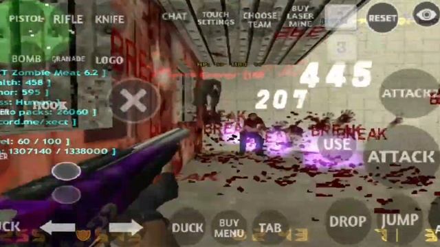 Cs 1.6 android gameplay zm [Xect] Zombie meat 6.2 Free hook,vip (zm_foda) смотреть онлайн
