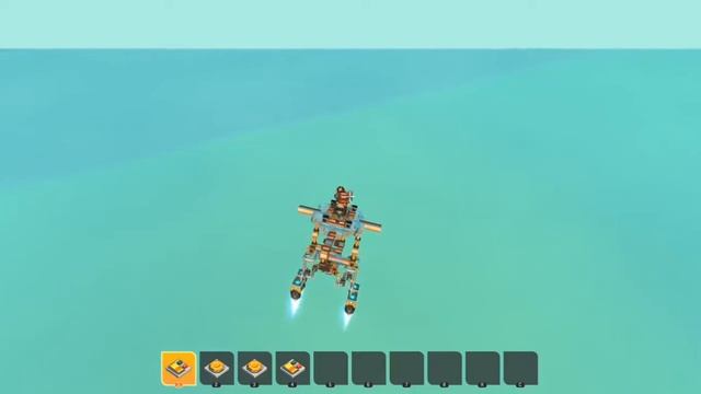 Leg thruster thing, I guess (Scrap Mechanic) смотреть онлайн