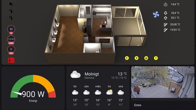 Home Assistant Floorplan