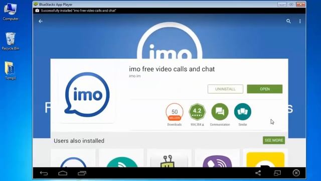 IMO Video Call/Messenger For Windows 7/8.1/10 For PC смотреть онлайн
