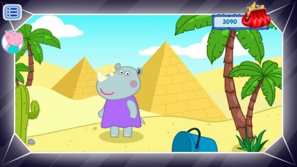 Hippo 🌼 Mini-games for kids 🌼 Cartoon Game Review